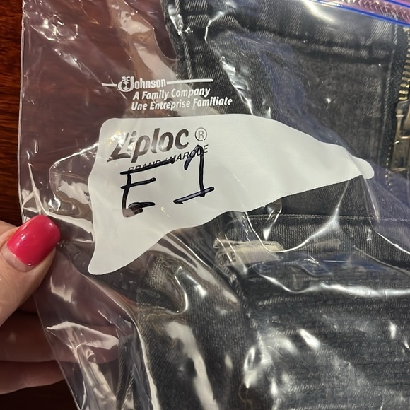 Free People Womens Jeans 28 Dark Gray/Black Skinny Mid-Rise Zip Pockets & Ankles - Picture 15 of 15